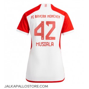 Bayern Munich Jamal Musiala #42 Kotipaita Naisten 2023-24 Lyhythihainen